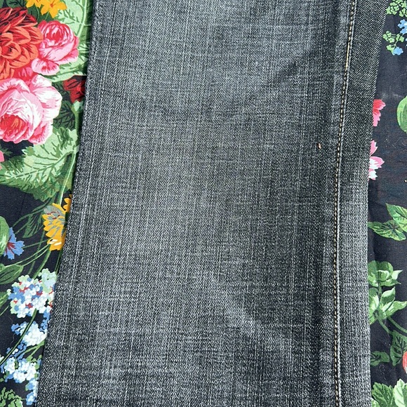 Citizens Of Humanity flair black/ grey Dark Wash thick stitching detail size 27 - Picture 5 of 15